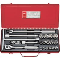 Amazon.co.jp: コーケン 1/2(12.7mm)SQ. ソケットセット 27ヶ組 4277